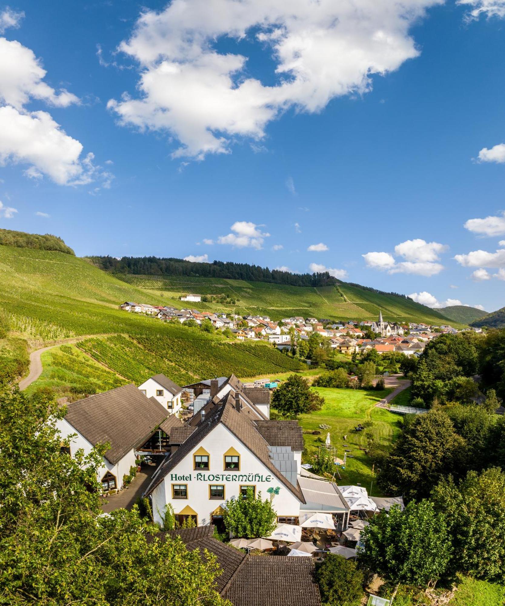 Weinhotel Restaurant Klostermuehle Ockfen Exteriör bild